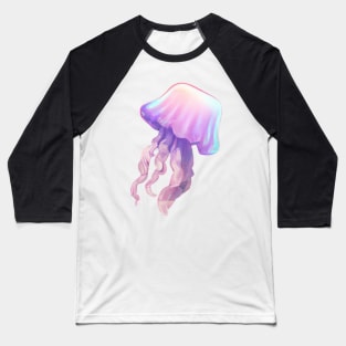 Cute Jellyfish Drawing Baseball T-Shirt